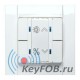 Диммер для ламп накаливания, галогенных ламп NERO Intro II 8521-50